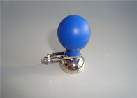 Blue Ecg Bulb Electrodes  24mm 32mm Bulb Diameter Suction Cup Electrodes