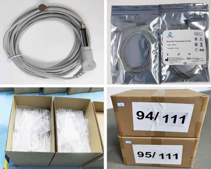 Rivestimento dilagante 700-0295-00 del cavo di pressione sanguigna di Pin 3m di Spacelabs 10 TPU 1