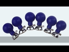 Elettrodi di aspirazione per ECG riutilizzabili per adulti e pinze per arti, Ag/AgCI