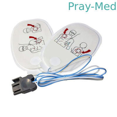 comprare Elettrodi adulti dell'VEA del bambino di defibrillazione degli elettrodi degli accessori eliminabili del ventilatore fabbricazione online