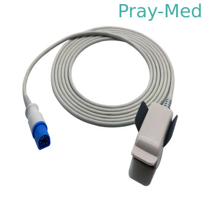 comprare Sensore Spo2 riutilizzabile compatibile con PH 8 pin M1196A USA TE Chip fabbricazione online