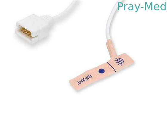 comprare Sonda adesiva lunga eliminabile dell'ossimetro di impulso dei sensori 3.3ft di Mindray Datascope fabbricazione online