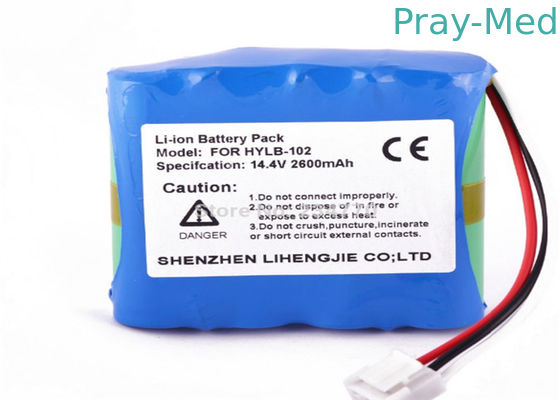 comprare batteria della macchina di 14.4v 2600mAh Ecg, sostituzione ricaricabile del pacchetto della batteria di Ecg fabbricazione online