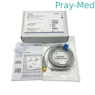 comprare Mindray Pediatrica Neonatale Riutilizzabile Sonde di Temperatura della Pelle MR404B 3m/10ft Cavo Grigio fabbricazione online
