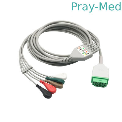 comprare Registratore di GE Marqutte Holter riutilizzabile per uso medico integrato con 5 fili elettrici fabbricazione online