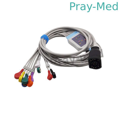 comprare Cable ECG ECG a connessione diretta compatibile con Zoll per M o E serie 8000-1007-01 8000-1006-02 fabbricazione online