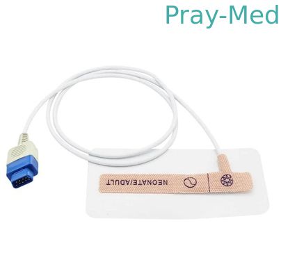 comprare Sonde compatibili dell'ossimetro di impulso di Ohmeda di datex, sensore eliminabile dell'ossigeno di Pin Db9 fabbricazione online