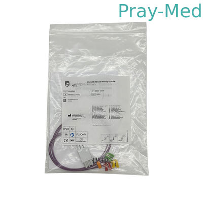 comprare Neonatal ECG Cable Set Non protetto 3 Miniclip a piombo IEC 0.7m M1626A 989803144951 fabbricazione online