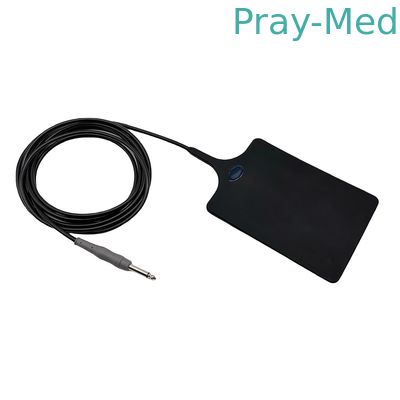 comprare Piastra paziente in silicone riutilizzabile per bambini, ritorno negativo, nero 6,3 mm fabbricazione online