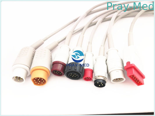 comprare AAMI Mindray/cavo di Spacelabs Ibp, cavo di pressione sanguigna del connettore di Pin 6 fabbricazione online