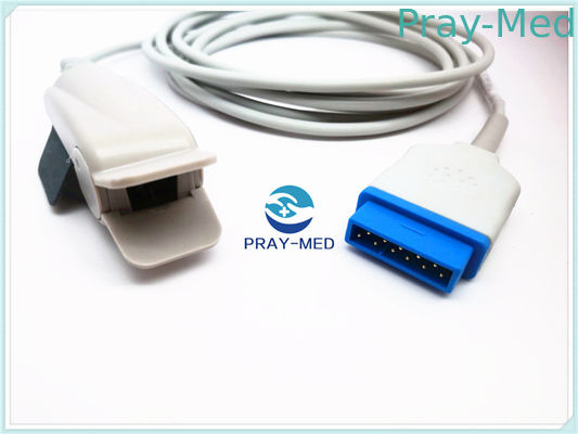 comprare Sonda del dito di 11 Pin , sonda adulta del dito dell'ossimetro di impulso di GE Marquette fabbricazione online