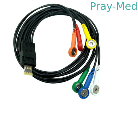 comprare Cavo dell'elettrodo del cavo 1.1m Ecg di Schiller 6 per MT-200 MT-101 fabbricazione online