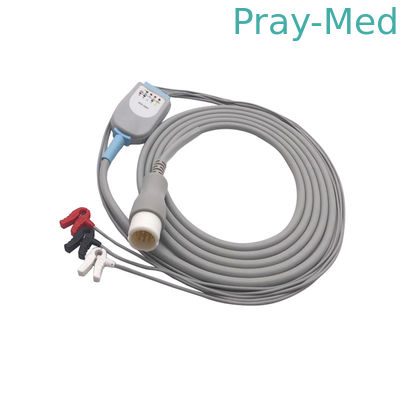 comprare Cavo di Ecg del cavo di HP TPU 12pin 3 con la clip del morsetto del neonato fabbricazione online