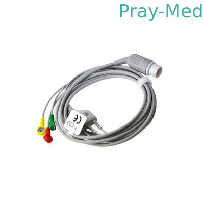 comprare cavo paziente pediatrico adulto 8 Pin For HP di IEC ECG di 3.6m AHA fabbricazione online