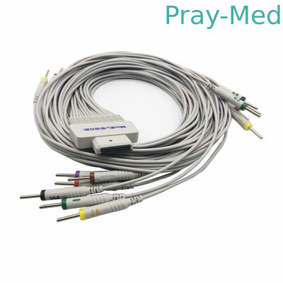 comprare Il paziente di baccano ECG di Pin 3,0 di Medex 26 cabla 16 il rivestimento del filo di piombo TPU fabbricazione online