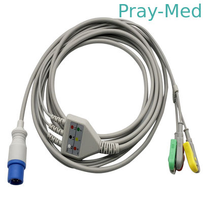 comprare 3.6m 3 conducono il cavo connessione diretta ed il leadwire di 6pin Ecg per la rottura/clip fabbricazione online