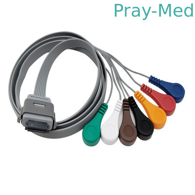 comprare Rivestimento biomedico del cavo TPU di Ecg Holter della BI del cavo degli strumenti Bi9800/9000 7 fabbricazione online