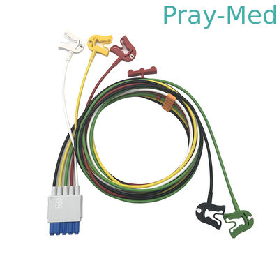 comprare Lunghezza 0.9m 5 cavo paziente del cavo M1971A ECG con il rivestimento della clip TPU fabbricazione online