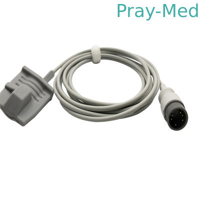comprare Connettore di perno rotondo 6 del sensore dell'adulto spo2 del cavo di Zoncare Hwatime 3m TPU fabbricazione online