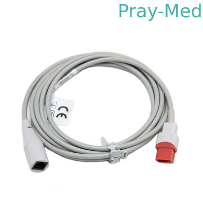 comprare Cavo dilagante del cavo di pressione sanguigna di Spacelabs IBP, cavo di estensione del ibp a abbott 2.7m fabbricazione online