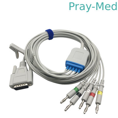 comprare Pinnd pediatrico adulto di Pin With Banana dei cavi 15 del cavo 5 di Mindray ECG fabbricazione online