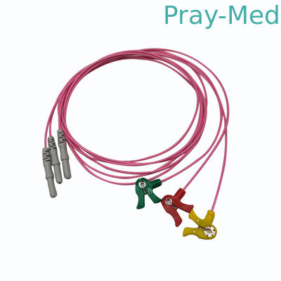 comprare tipo Leadwire paziente di baccano di 3Lead 5Lead del rivestimento del cavo TPU di IEC AHA ECG fabbricazione online