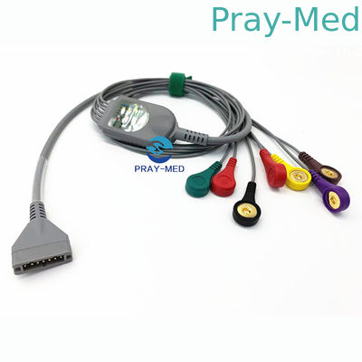 comprare Burdick Holter Ecg Cable e connettore improvviso 3.6m dei cavi del leadwire 7 fabbricazione online