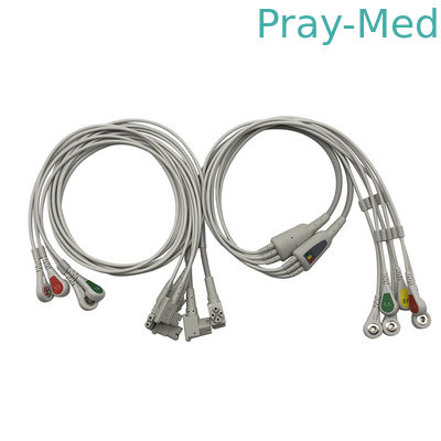 comprare Il ecg di HP TC30 cabla il cavo di Ecg di 10 cavi con improvviso/clip 989803151651 fabbricazione online