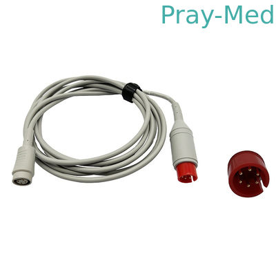 comprare Cavo di pressione sanguigna dilagante rotondo Mindray 6pin al cavo dell'adattatore di 4pin IBP fabbricazione online