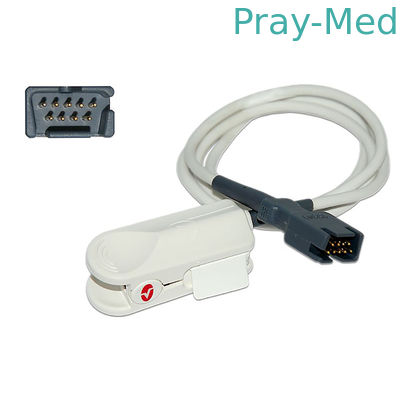 comprare Connettore 9pin 0.9m del sensore LNCS DCI 1863 della clip Spo2 del dito di  dell'adulto fabbricazione online