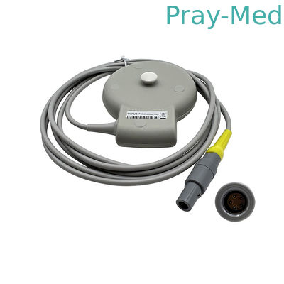 Trasduttore fetale 2.2m della sonda del trasduttore degli Stati Uniti delle scanalature del doppio di Goldway CTG7 5pin
