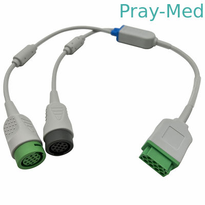 Cavo adattatore ECG GE Critikon 0,9 m Dinamap Carescape Double Dual