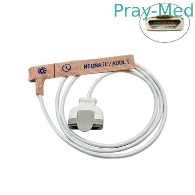 Compatibile o M-LNCS Sensore monouso OXI Spo2 11 Pin 0,9m Adesivo tessile