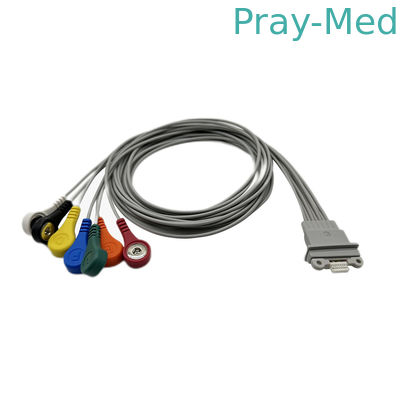 Schiller Medilog AR12 più 7 il connettore improvviso del cavo ECG Holter Patient Cable 1m