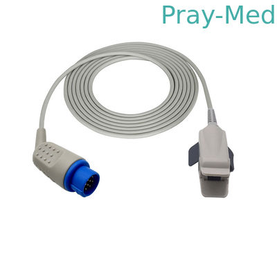 Biolight compatibile M9500/m8500/sensori riutilizzabili adulti spo2 di M7000 12pin sonda con 3m