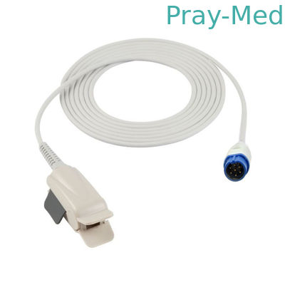 Sensore di infinito SpO2 di Drager per il rivestimento multicable 7 Pin Connector 3m/10 ft di TPU