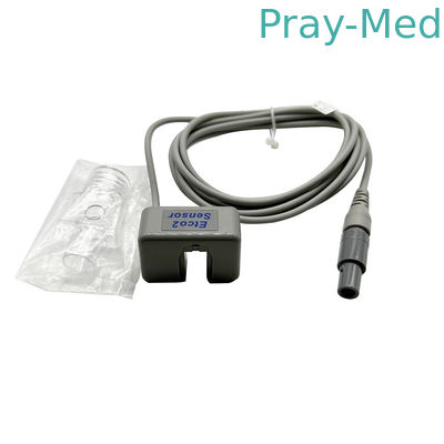 Capnography EtCO2 Sensor Module LEMO 8pin 60 gradi BA210 GRAY TPU Jacket