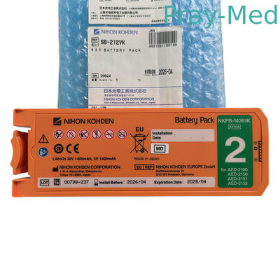 Sostituzione della batteria di 30V 1400mAh per Nihon Kohden Cardiolife originale 2100 AED SB-212VK
