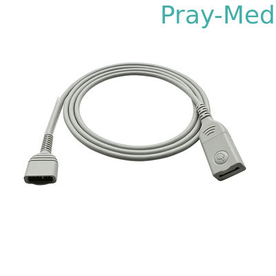 Bis Vista Bilaterale 10Pin EEG Monitor Adapter Cavo 4 elettrodi Grigio