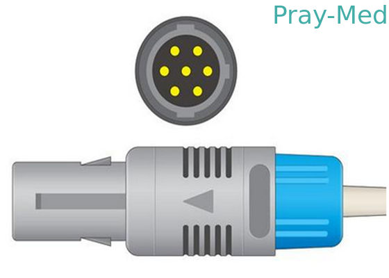 Cavo compatibile dell'adattatore di Bionet 7pin spo2/cavo di estensione per il monitor paziente