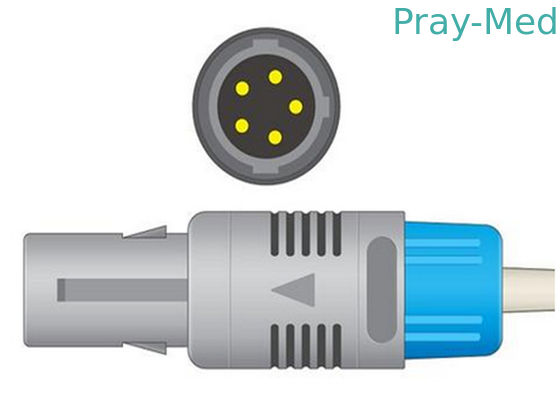Cavo compatibile dell'adattatore del cavo di estensione di scelta 5pin spo2