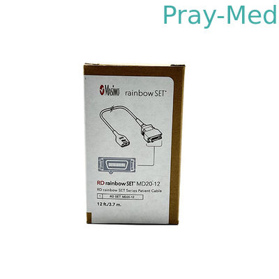 TPU Rainbow 20Pin SpO2 Extension Cable MD20-12 per il set originale M-asimo 4073 RD