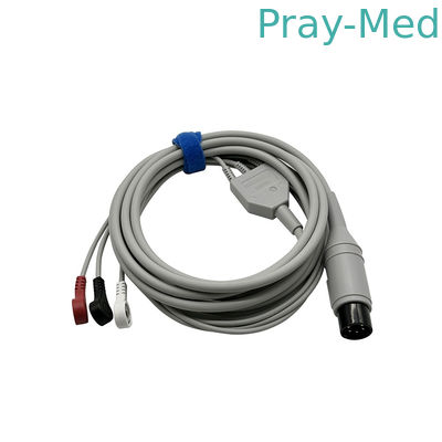 Mindray originale 6 pin 3 piombo Un pezzo ECG Cable paziente 3.6M EA6131B
