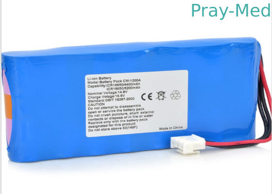 Tipo ricaricabile delle batterie 4.4v 5200mah dell'attrezzatura medica litio/dallo Li-ione