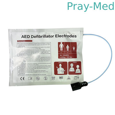 Compatibile Ph AED Pad elettrodi M3713A Adulto Bambino Pad elettrodi multifunzione confezione individuale