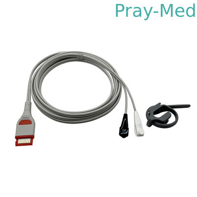 Cable Spo2 multi-site compatibile per  RAD-97 4253 Masi Connettore rosso a 20 pin