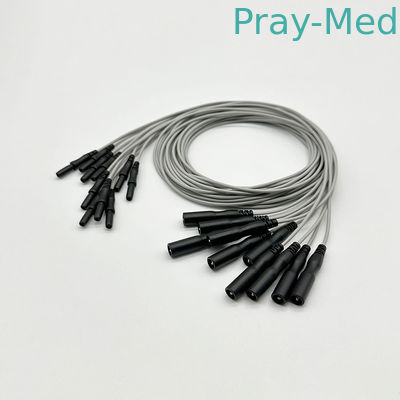 Elettrodo 1,5 mm 2 mm Pin Femminile a 1,5 mm 2 mm Maschio Dieci filo di piombo Aglio Dieci filo di piombo