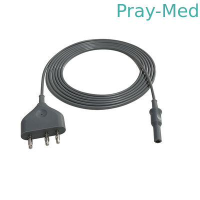 Precisione 4,0 mm PVC riutilizzabile cavo endoscopico elettrochirurgico per applicazioni chirurgiche