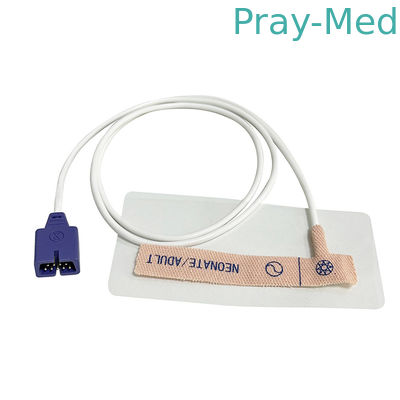Lunghezza di cavo eliminabile di Pin Connector 0.9m del sensore Spo2 9 di OXI