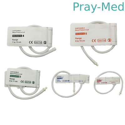 Tutti Disposable Neonate NIBP Manche di pressione sanguigna Tessuti non tessuti